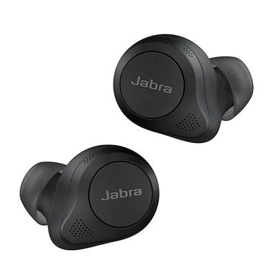 (Renewed) Jabra Elite 85t Truly Wireless In-Ear Earbuds With Mic (Black)