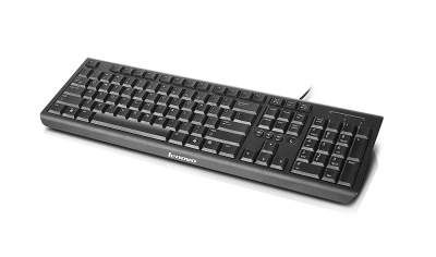 (Renewed) Lenovo USB Keyboard K4802 Black