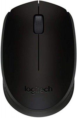 (Renewed) Logitech B170 Wireless Mouse (Black)