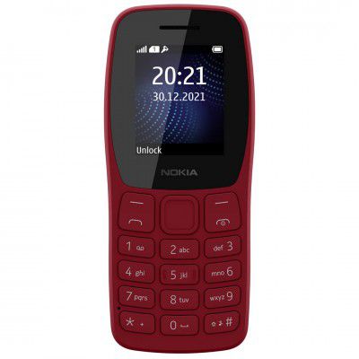 (Renewed) Nokia 105 Plus Single SIM, Keypad Mobile Phone with Wireless FM Radio