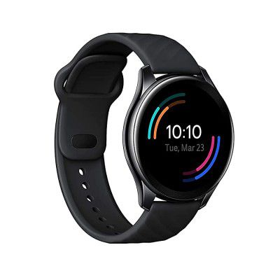 (Renewed) OnePlus Watch Midnight Black: 46mm dial, Warp Charge, 110+ Workout Modes, Smartphone Free Music,SPO2 Health Monitoring & 5ATM + IP68 Water Resistance (Currently Android only)