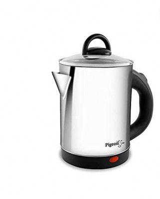 (Renewed) Pigeon by Stovekraft Quartz Electric Kettle with Stainless Steel Body, 1.7 litres with 1500 Watt, boiler for Water, milk, tea, coffee, instant noodles, soup etc