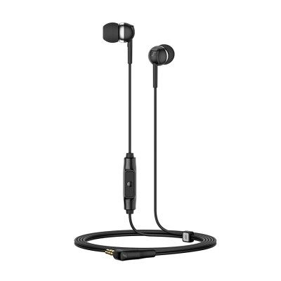 (Renewed) Sennheiser CX 80s Wired In Ear Earphone with Mic (Black)