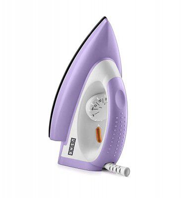 (Renewed) Usha Armour AR1100WB 1100-Watt Non Stick Soleplate Dry Iron with ISI Mark (Purple)