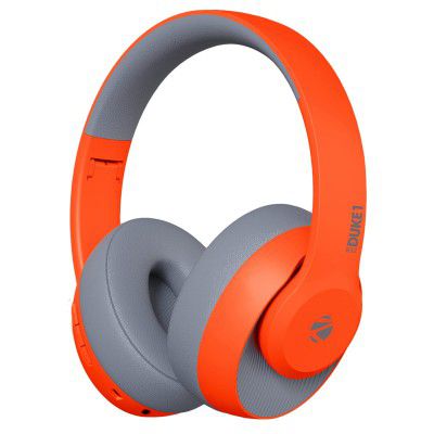 (Renewed) Zebronics Zeb-DUKE1 Wireless Bluetooth 5.0 Over The Ear Headphone