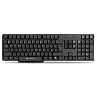 (Renewed) Zebronics ZEB-K20 USB Keyboard with Rupee Key