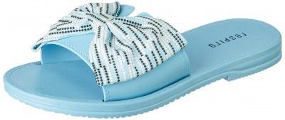 Respiro womens Pink Women's Flats Sandal Slide Sandal