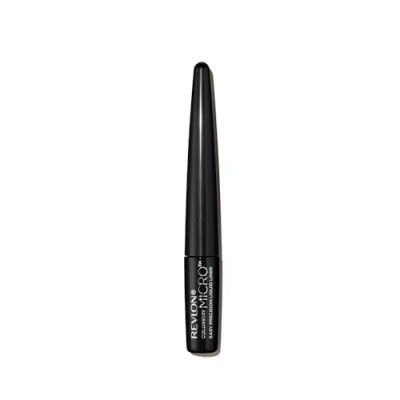 REVLON ColorStay Micro Easy Precision Liquid Liner fade-proof, waterproof, Up to 24HR wear, 301 Blackout, 0.32 oz