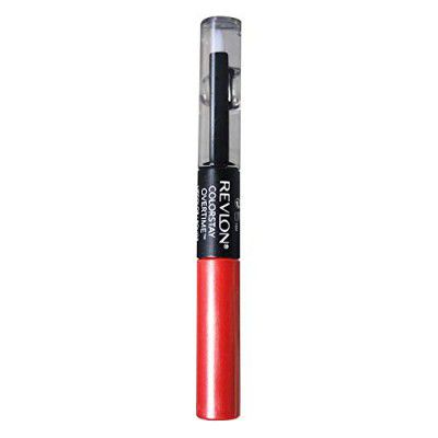 Revlon Colorstay Overtime Lip Color, Glossy Finish - Forever Scarlet, 2ml