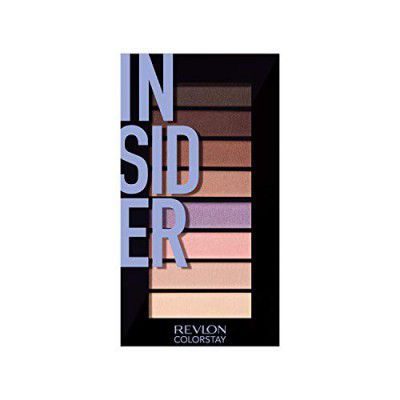 Revlon Eyeshadow Palette, ColorStay Looks Book Eye Makeup, Highly Pigmented in Blendable Matte & Metallic Finishes, 940 Insider, 0.21 Oz