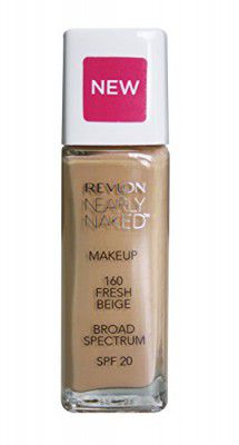 Revlon Nearly Naked Make Up Spf 20 Foundation, Fresh Beige