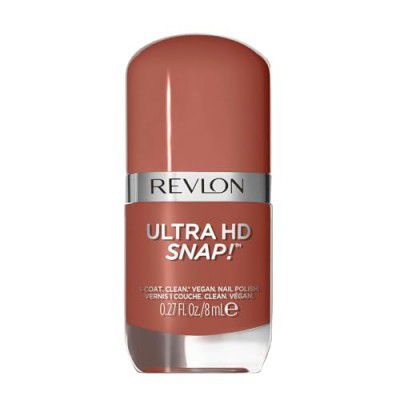 REVLON Ultra HD Snap Nail Polish, Glossy Nail Color, 100% Vegan Formula, No Base And Top Coat Needed, 013 Basic, 0.27 Fl Oz