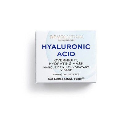 Revolution Skincare Hyaluronic Acid Overnight Hydrating Face Mask,50ml