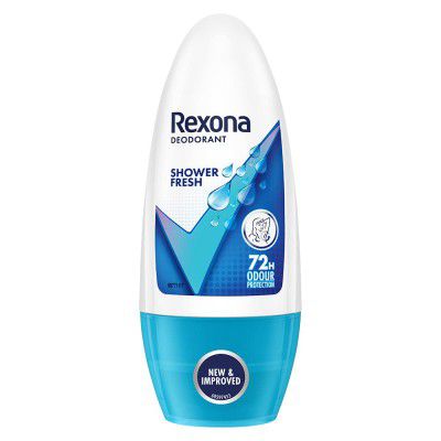 Rexona Shower Fresh Underarm Roll On Deodorant For Women,50 Ml