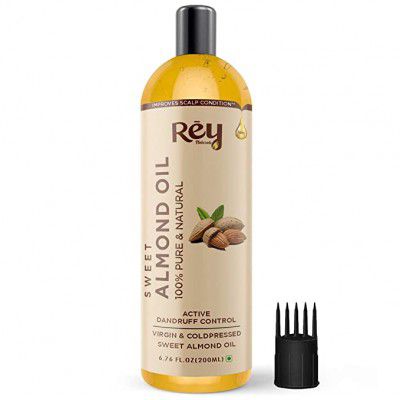 Rey Naturals Almond Hair Oil - 200ml