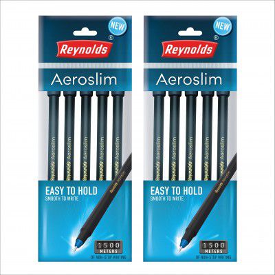 Reynolds AEROSLIM BP - BLACK (Pack of 10)