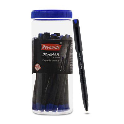 Reynolds DOMINAR BP 20 CT JAR - BLUE Ball Pen