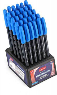 Reynolds Smoothmate Ball Pen (Pack of 30, Blue)