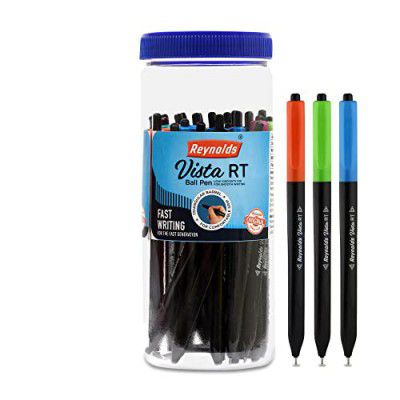 Reynolds VISTA RT BP 25 PENS JAR - 20 BLUE & 5 BLACK Ball Pen