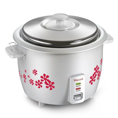 Nutri Cook Rice Cooker with Single Bowl, 1.8 Litres, 2 Years Warranty