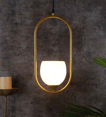 Rivae Antique Gold Iron Hanging Light