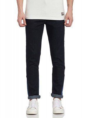 RIVER Ashish N Soni Designer Solid Mens Denim Trouser