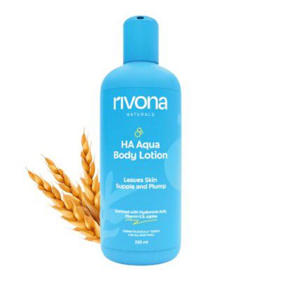 Rivona Naturals HA Nourishing Body Lotion| Hydrating and Refreshing non sticky lotion, For Men & Women |for dry skin lotion |250 ml