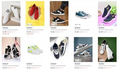 Roadster Casual Shoes Min. 90% Off | For Men