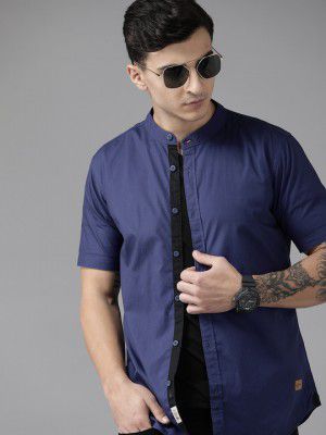 Roadster The Lifestyle Co. Pure Cotton Opaque Casual Shirt