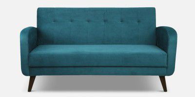 Rome Velvet 3 Seater Sofa in Green Colour By ARRA