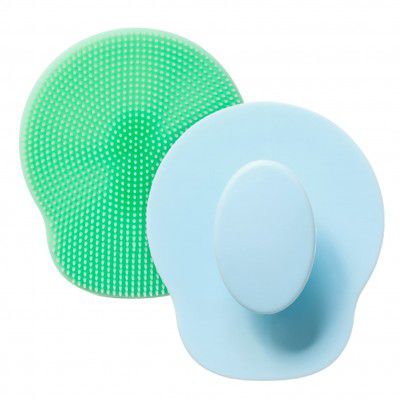 Ross Silicone Face Cleansing Scrubber for Exfoliation, Massaging (Pack of 2)