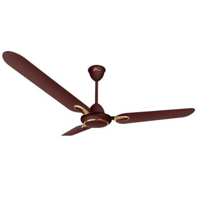 RR Signature (Previously Luminous) Dhoom 1200MM Star-rated BEE Certified Energy Efficient 52-Watt High Speed Ceiling Fan For Home (Brown), 2 Year Warranty