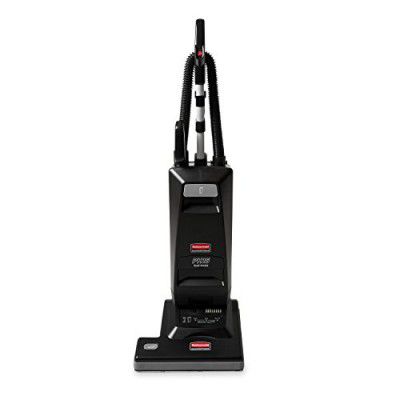 Rubbermaid Commercial Executive Series Automatic Height Adjustment Upright Vacuum Cleaner, 15-Inch, Black