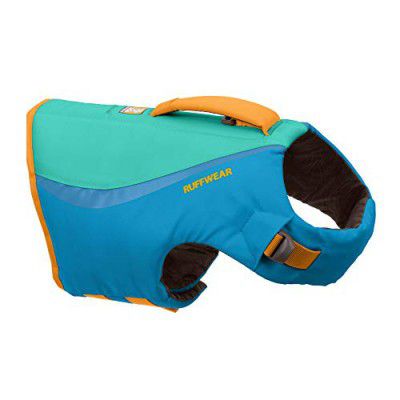 RUFFWEAR, Float Coat Dog Life Jacket, Swimming Safety Vest with Handle, Blue Dusk, Small