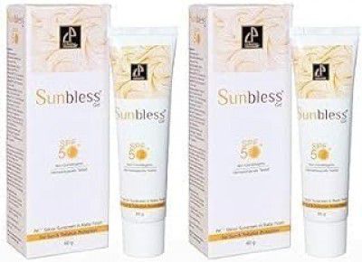 Rutvi Enterprise Sun- bless Silicone Serum 60x2 = 120 gm (Pack of 2)