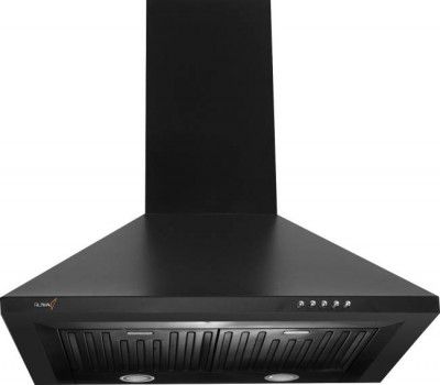 ruwa Citrine 1100 60 cm Wall Mounted Chimney  (Black 1100 CMH)