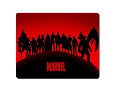 Ryca® Marvel PC Wallpaper Printed Matt Finished Anti-Skid Non-Slip Rubber Base Mouse Pad/Desk Pad for Work from Home||Office||Gaming||PC||Laptop||Mousepad