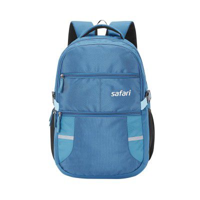 Safari Omega spacious/large laptop backpack with Raincover, college bag