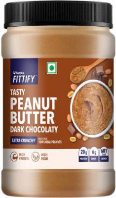 Saffola Fittify Tasty Peanut Butter Dark Chocolaty Extra Crunchy 1250 g