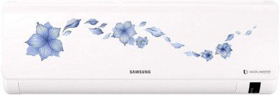 Samsung 1.5 Ton 3 Star Inverter Split AC (Alloy AR18NV3HLTRStar Flower White)