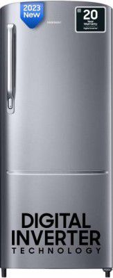 SAMSUNG 183 L Direct Cool Single Door 3 Star Refrigerator with Digital Inverter (RR20C1723S8/HL)