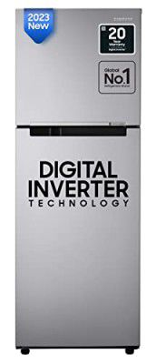 [Extra ₹2000 OFF] Samsung 236 L 2 Star Digital Inverter Frost Free Double Door Refrigerator (RT28C3032GS/HL)