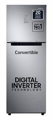 Samsung 236L 3 Star Convertible 3 In 1 Digital Inverter Frost-Free Double Door Refrigerator (RT28C3733SL/HL)