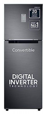 [Extra ₹3250 OFF] Samsung 236L 3 Star Convertible 3 In 1 Digital Inverter Frost-Free Double Door Refrigerator (RT28C3733B1/HL)