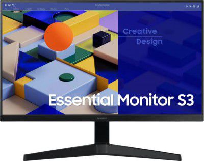 Samsung 24" FHD Flat Monitor, (LS24C310EAWXXL, Black)