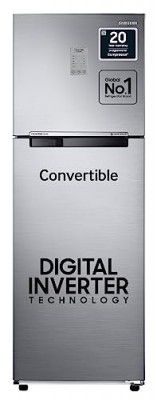 Samsung 256L 3 Star Convertible 3 In 1 Digital Inverter Frost-Free Double Door Refrigerator (RT30C3733SL/HL)