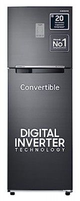 Samsung 256L 3 Star Convertible 3 In 1 Digital Inverter Frost-Free Double Door Refrigerator (RT30C3733B1/HL)