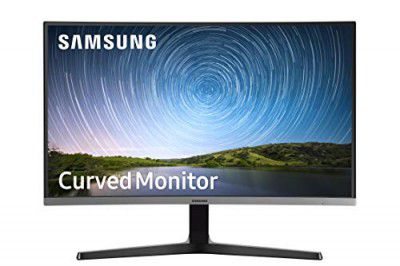 Samsung (27") FHD,Monitor, VA , HDMI, Audio Ports (LC27R500FHWXXL, Dark Blue Gray)