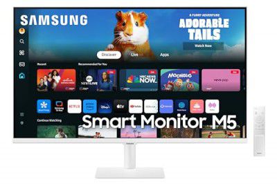 Samsung 27" M5 FHD LS27DM501EWXXL Smart Monitor