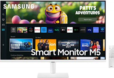 Samsung 27" M5 FHD Smart Monitor LS27CM501EWXXL